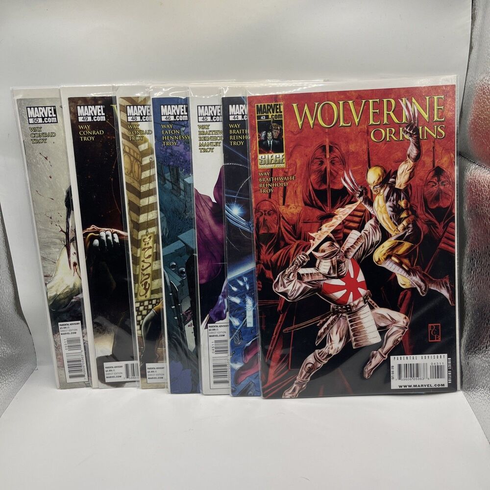 2006 Marvel Comics Wolverine: Origins Issues 43-50 (sku6)